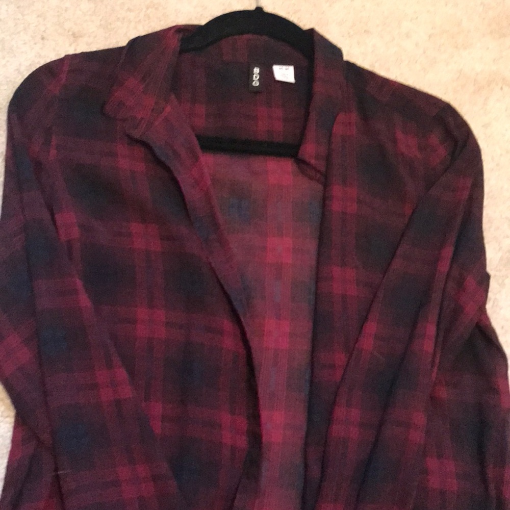 Sheer cardigan